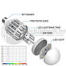 Антимоскитная лампа от комаров ZAPP LIGHT 2 в 1 ( лампазащита от комаров) 600lm, фото 8