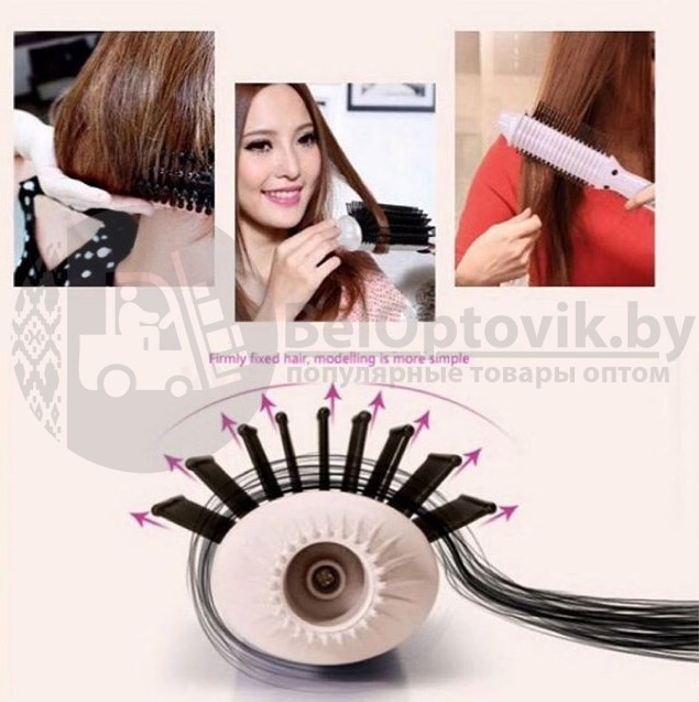 Расческа для выпрямления волос и создания волн Nova Professional Perfect Curl LS-189 - фото 5 - id-p93849381
