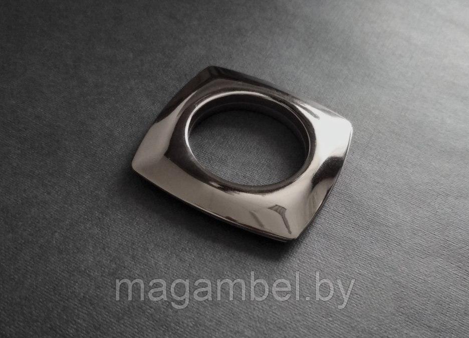 Люверсы квадратные для штор и гардин цвет 7 (антрацит блестящий)