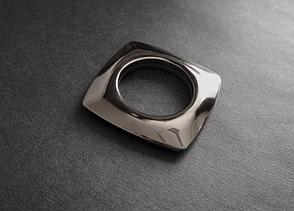 Люверсы квадратные для штор и гардин цвет 7 (антрацит блестящий)