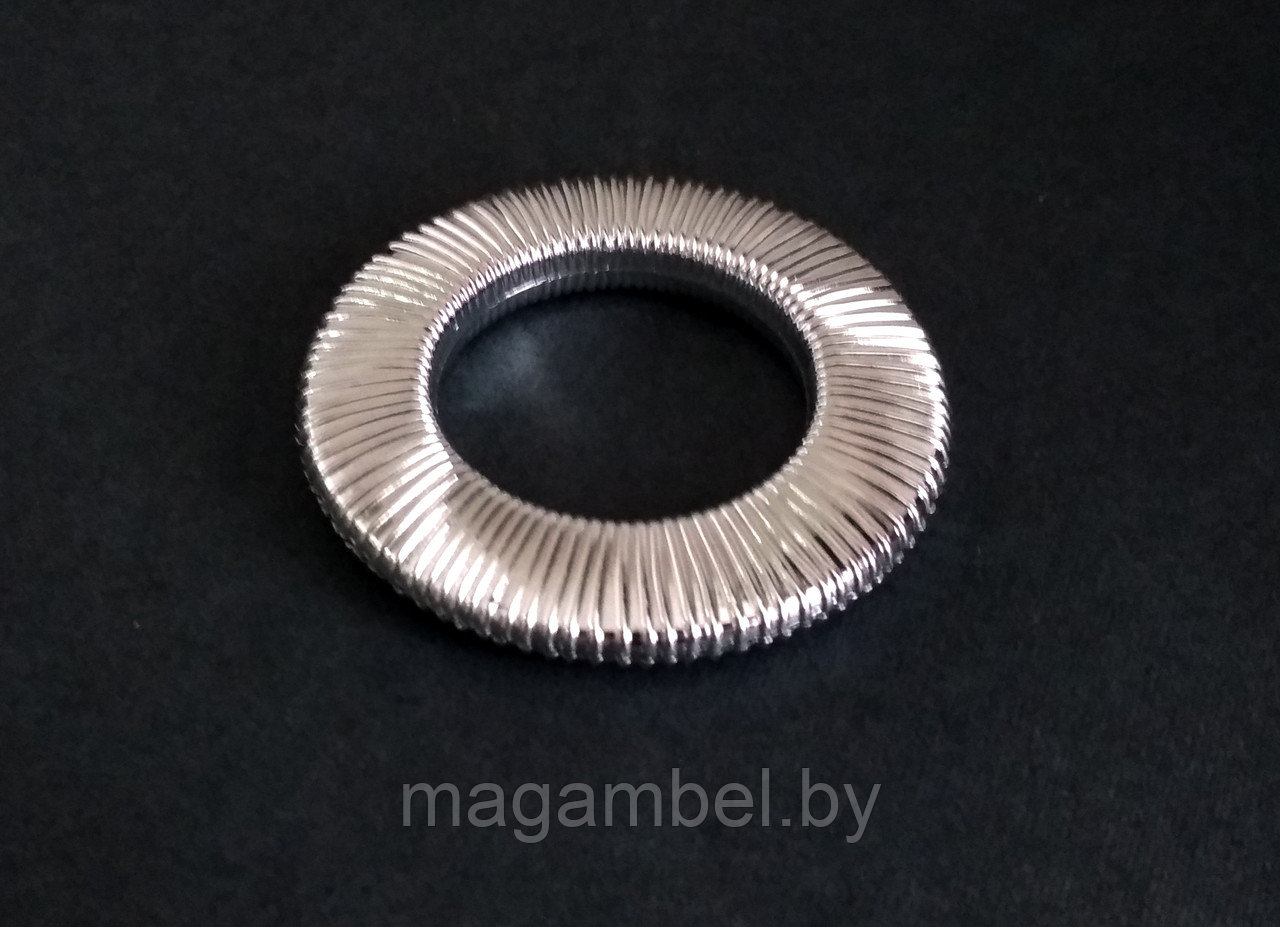 Люверсы " Вельвет" для штор и гардин цвет 1 (хром блестящий)