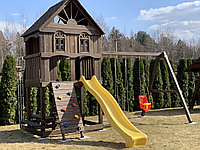 Детская игровая площадка из дерева, фото 1