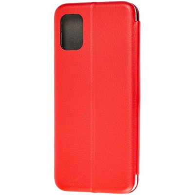Чехол-книга на основе из силикона Book Case красный для Samsung Galaxy A41 - фото 2 - id-p129537946