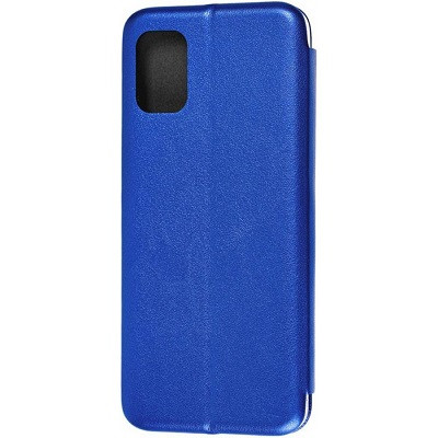 Чехол-книга на основе из силикона Book Case синий для Huawei P40 Lite / Nova 7i / Nova 6 SE - фото 2 - id-p129537951