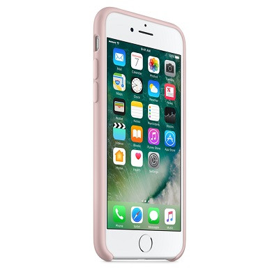 Силиконовый чехол светло-розовый для Apple iPhone SE (2020) - фото 4 - id-p129537973
