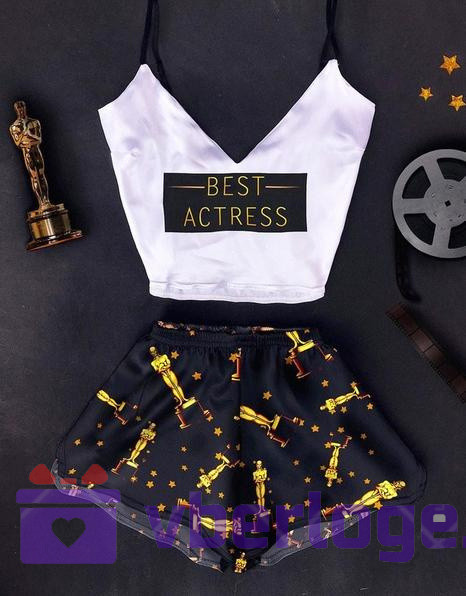 Шелковая пижамка Actress