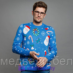 Новогодний свитер с сантой SC9 (мужской)