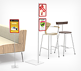 Пластиковые рамки Пластиковая рамка с закругленными углами формата А4, фото 2