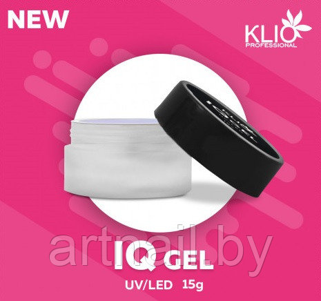 Гель IQ Klio Professional (Nude) розовый, 15мл - фото 3 - id-p129561611