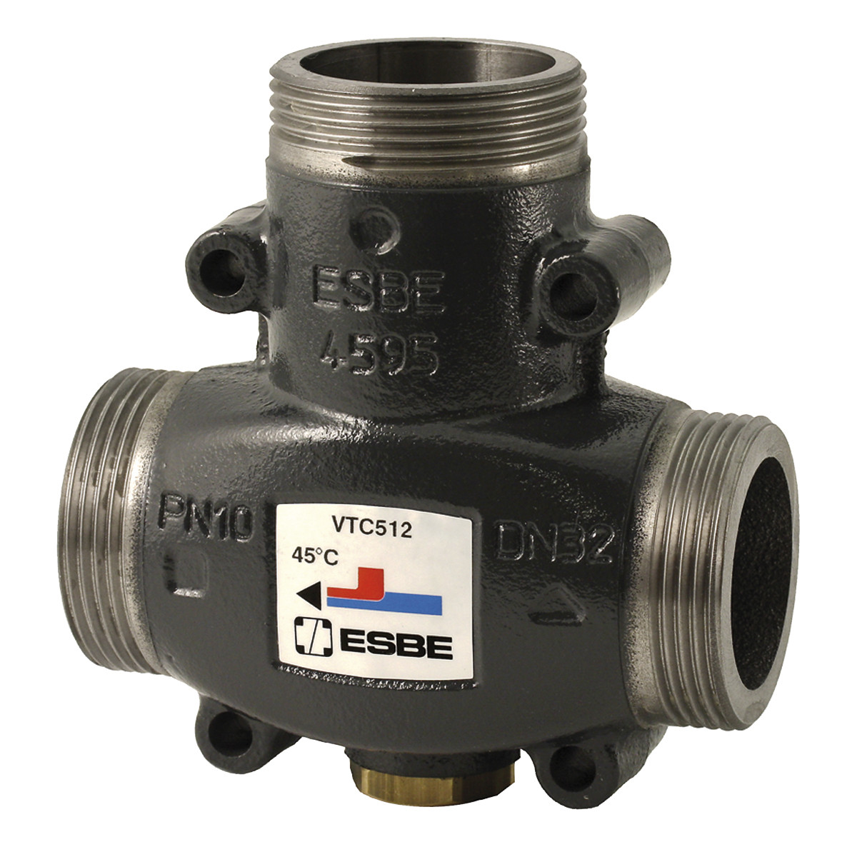 Термостатический смесительный клапан ESBE VTC 512 50°C G 1 1/4" артикул 51021500