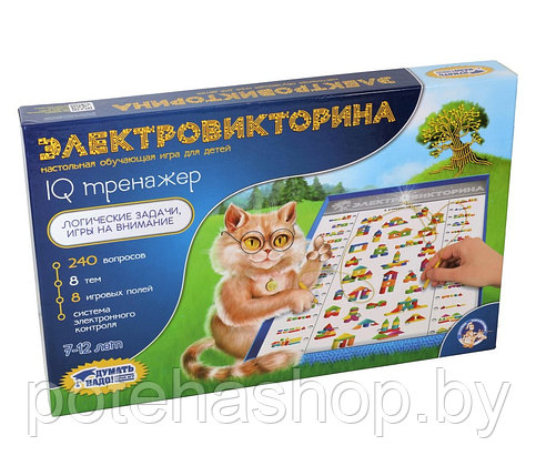 Игра Электровикторина  "IQ тренажер", арт. 03669, фото 2