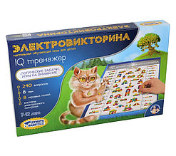 Игра Электровикторина  "IQ тренажер", арт. 03669