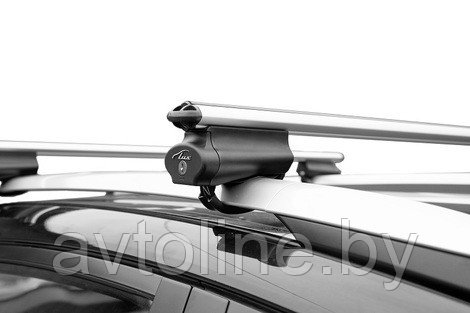 Багажник Lux Бэлт на рейлинги с поперечинами 1,3м аэро-классик (53мм) - фото 4 - id-p129344472