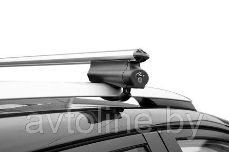 Багажник Lux Бэлт на рейлинги с поперечинами 1,3м аэро-классик (53мм) - фото 5 - id-p129344472