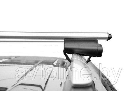 Багажник Lux Бэлт на рейлинги с поперечинами 1,2м аэро-классик (53мм) - фото 5 - id-p129344469