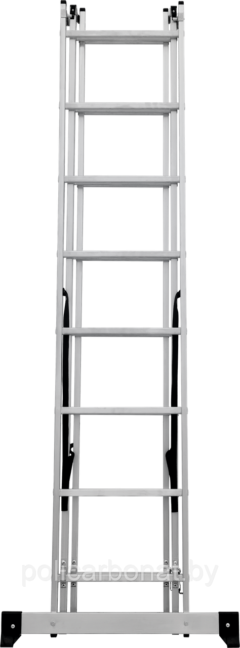 Лестница алюминиевая трехсекционная 8 ст. NV 100 - фото 9 - id-p129571790
