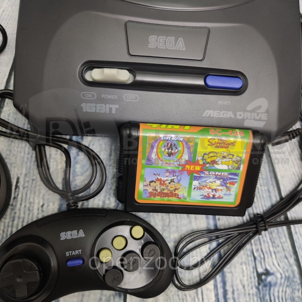 Картридж для приставок Sega Mega Drive 2 5-6 сборник игр 4 в 1 2 SC430 - фото 5 - id-p129573481