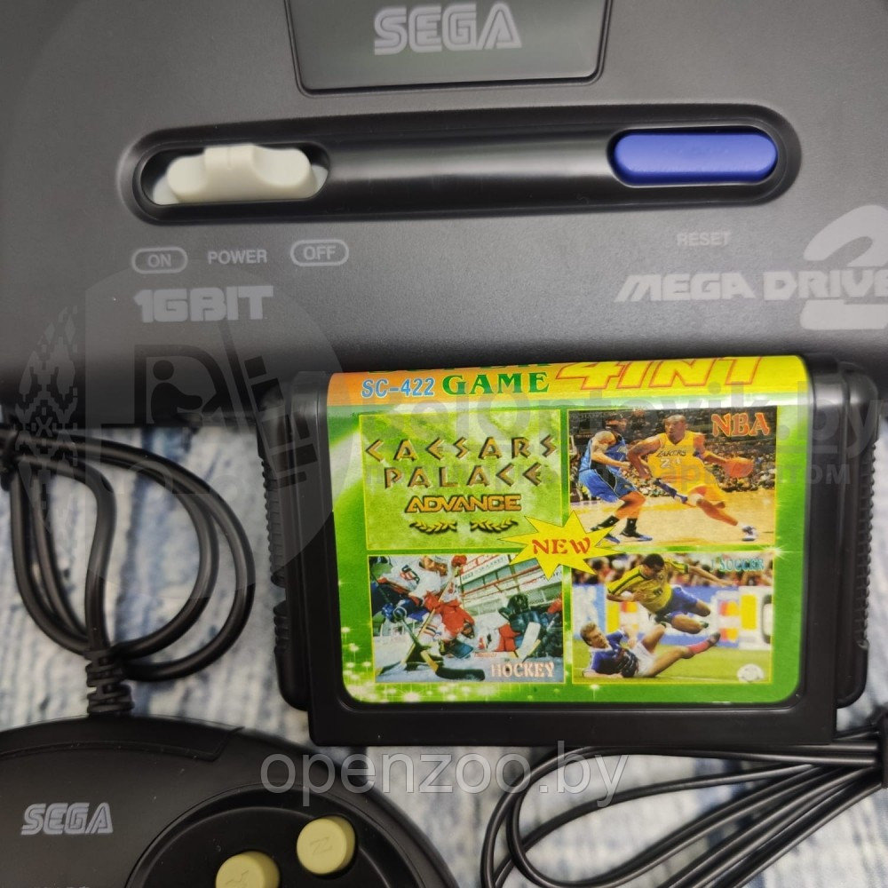 Картридж для приставок Sega Mega Drive 2 5-6 сборник игр 4 в 1 2 SC431 - фото 3 - id-p129573482