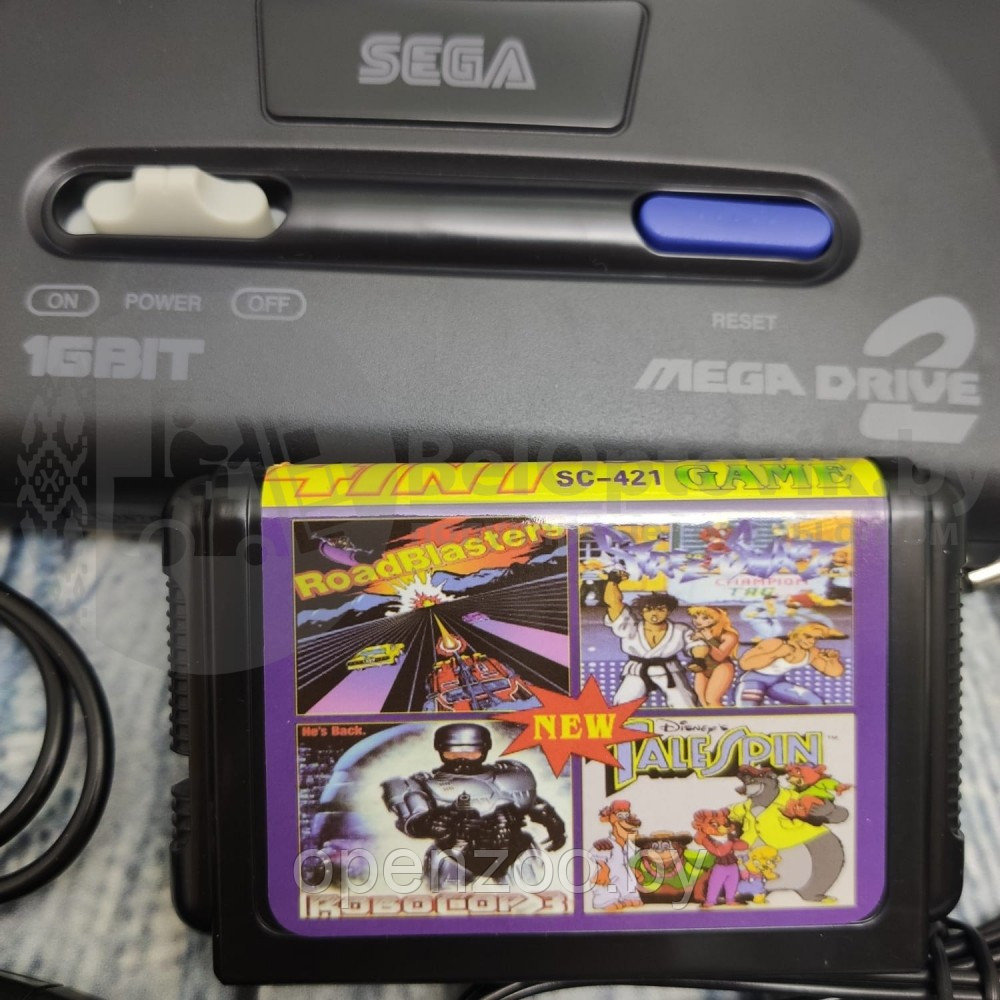 Картридж для приставок Sega Mega Drive 2 1-4 сборник 4 в 1 2 SC-422 - фото 2 - id-p129573488