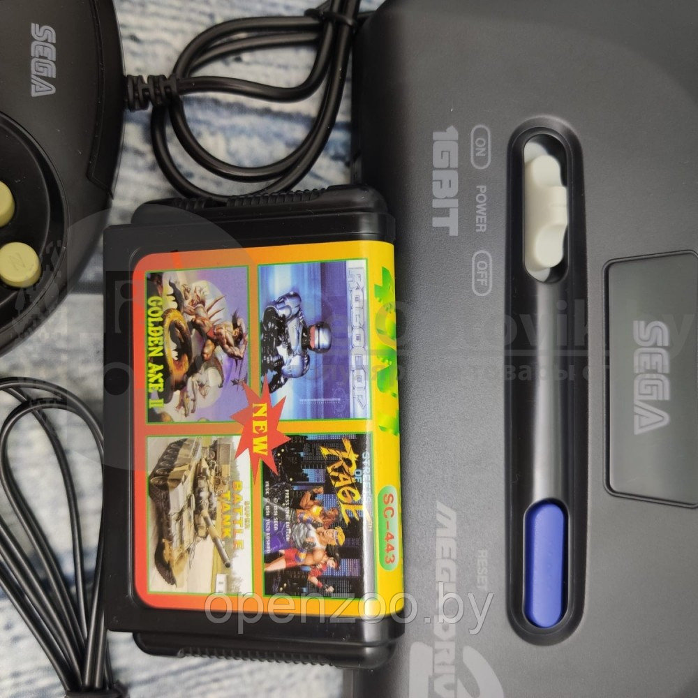 Картридж для приставок Sega Mega Drive 2 1-4 сборник 4 в 1 2 SC-422 - фото 6 - id-p129573488