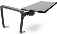 Пюпитер пластиковый с подлокотником для стульев ИСО на металлической раме, столик ИСО с подлокотником.
