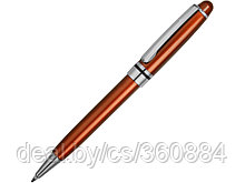 Ручка шариковая Ливорно оранжевый металлик