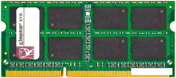 Оперативная память Kingston ValueRAM 8GB DDR3 SO-DIMM PC3-12800 (KVR16LS11/8) - фото 1 - id-p129578712