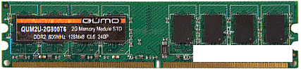 Оперативная память QUMO 2GB DDR2 PC2-6400 (QUM2U-2G800T6) - фото 1 - id-p129578805