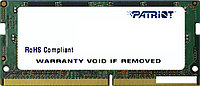 Оперативная память Patriot Signature Line 4GB DDR4 SODIMM PC4-19200 [PSD44G240081S]