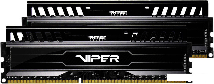 Оперативная память Patriot Viper 3 Black Mamba 2x8GB KIT DDR3 PC3-12800 (PV316G160C0K) - фото 1 - id-p129580117