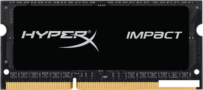 Оперативная память HyperX Impact 4GB DDR3 SO-DIMM PC3-12800 HX316LS9IB/4, фото 2