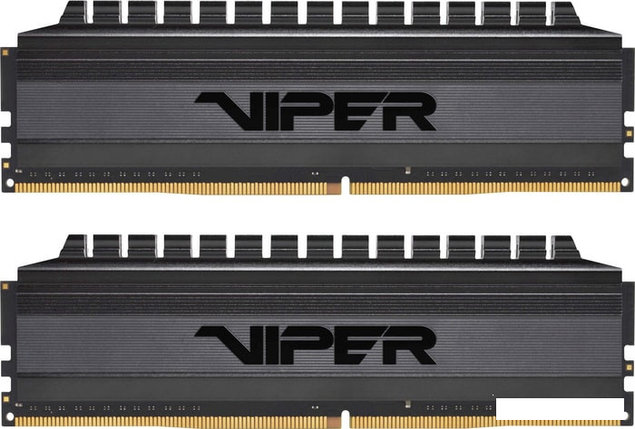 Оперативная память Patriot Viper 4 Blackout 2x8GB DDR4 PC4-32000 PVB416G400C9K, фото 2