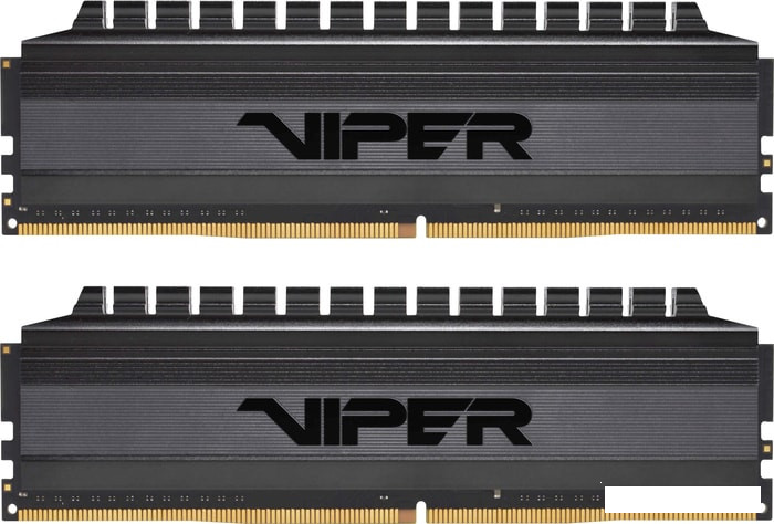 Оперативная память Patriot Viper 4 Blackout 2x4GB DDR4 PC4-24000 PVB48G300C6K