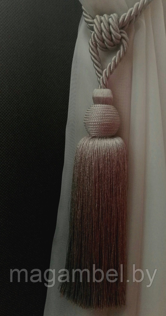 Кисть средняя серая для штор и гардин цвет М24