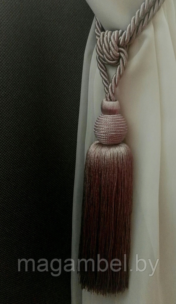 Кисть средняя серого теплого цвета для штор и гардин цвет М65