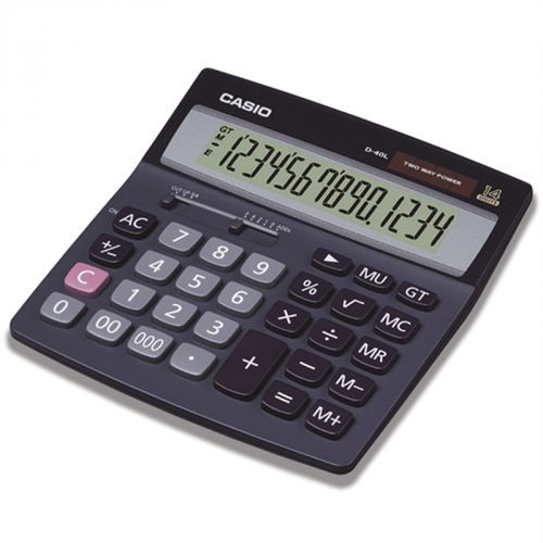 Калькулятор настольный 14р. D 40L Casio