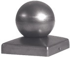62.004.04 Заглушка с шаром Ø 40/40x40