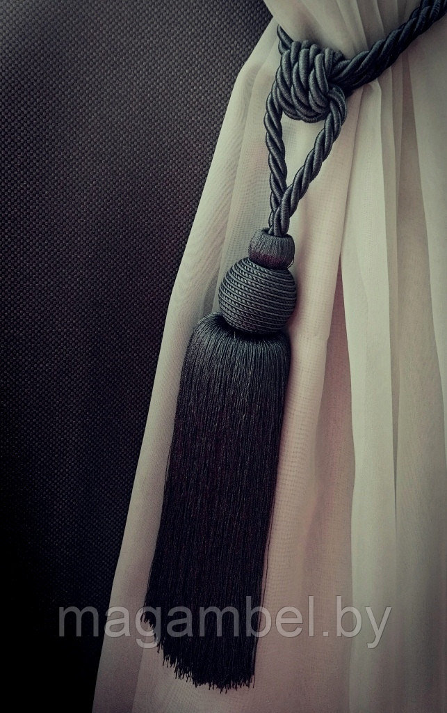 Кисть средняя синяя для штор и гардин цвет М50