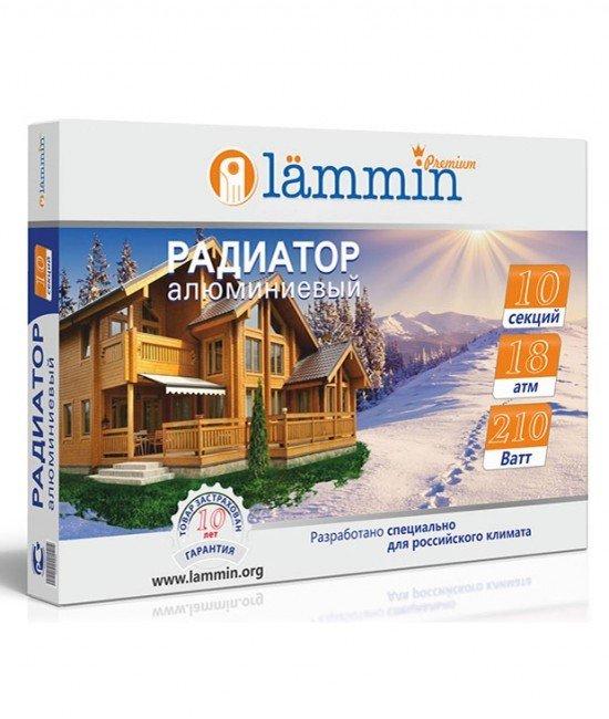 Радиатор алюминиевый Lammin Premium AL-500/80 8, 1320 - фото 3 - id-p129643002