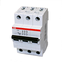 Автоматический выключатель ABB S203-B10 3P B 10A 6kA 3M