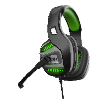 Игровая гарнитура SBHG-9700 RUSH PUNCH'EM черно-зеленый Smartbuy