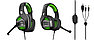 Игровая гарнитура SBHG-9700 RUSH PUNCH'EM черно-зеленый Smartbuy, фото 2