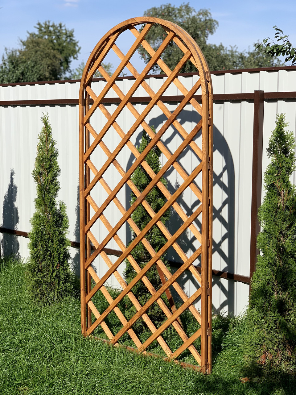 Решетка деревянная ( забор решетчатый, решетка для беседки).