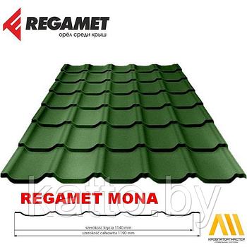 Металлочерепица REGAMET MONA, Poliester Ultramat