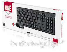 Проводной набор клавиатура + мышь ONE SBC-227367-K Smartbuy