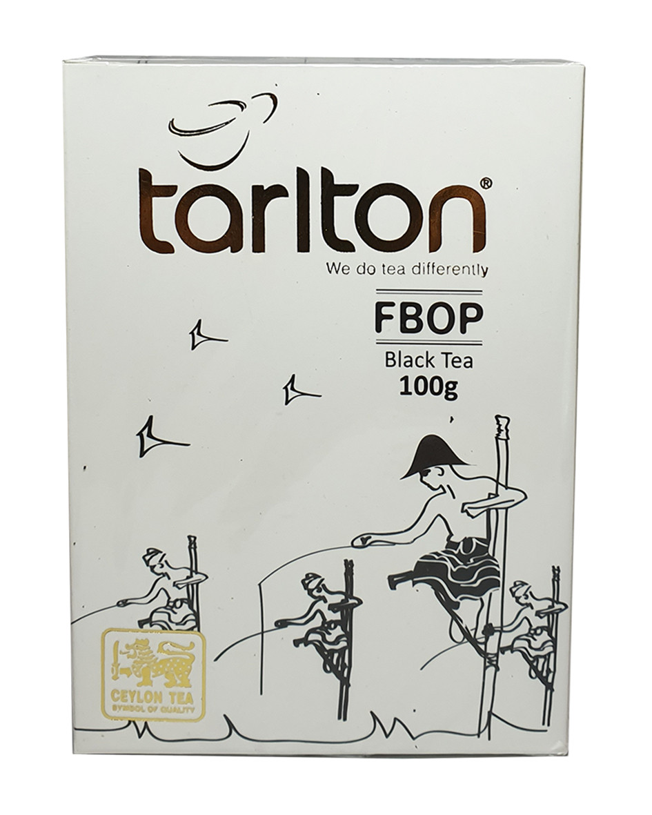Чай листовой черный FBOP Tarlton, пр-во Шри-Ланка 100 г - фото 1 - id-p129682335