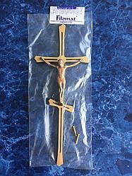 Крест 25 см православный с распятием бронзовый Filomat