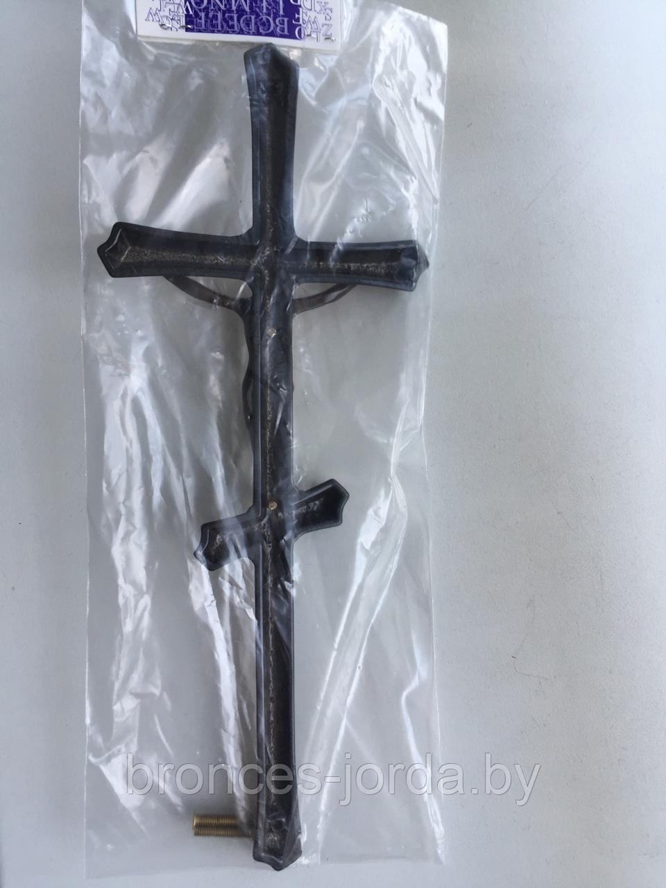 Крест 25 см православный с распятием бронзовый Filomat - фото 3 - id-p129682339