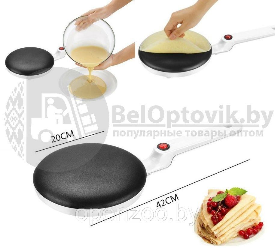 Сковорода для блинов (погружная блинница ) Sinbo SP 5208 900 W - фото 2 - id-p93003526