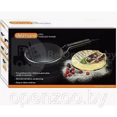 Сковорода для блинов (погружная блинница ) Sinbo SP 5208 900 W - фото 8 - id-p93003526